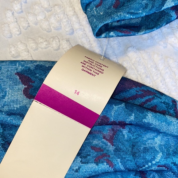 NWT Vintage Union Made Floral Dress - Picture 5 of 5